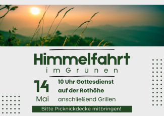 Himmelfahrt im Grünen